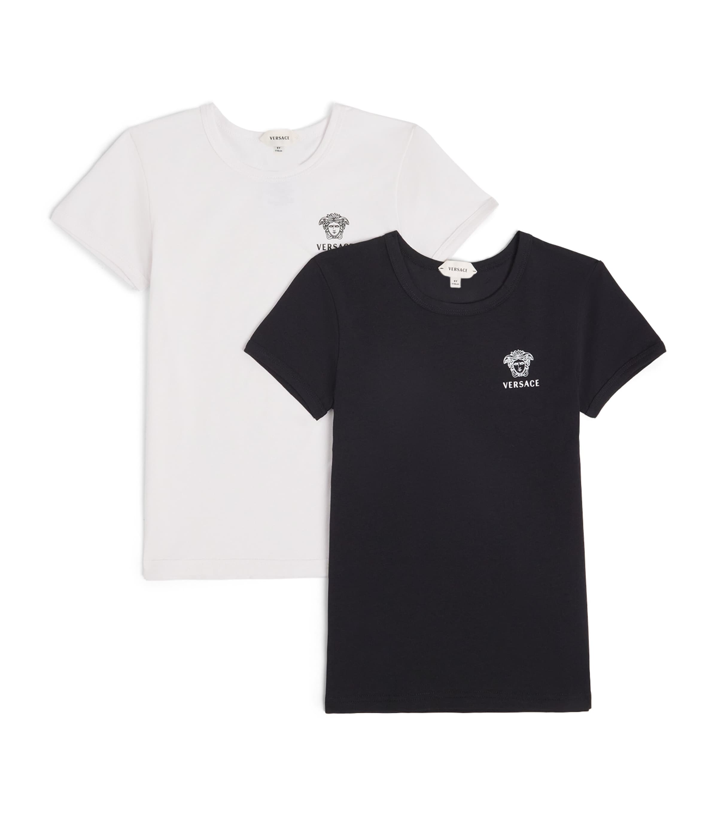 Versace Kids Set of 2 Medusa Logo T-Shirts (4-14 Years) Image 1