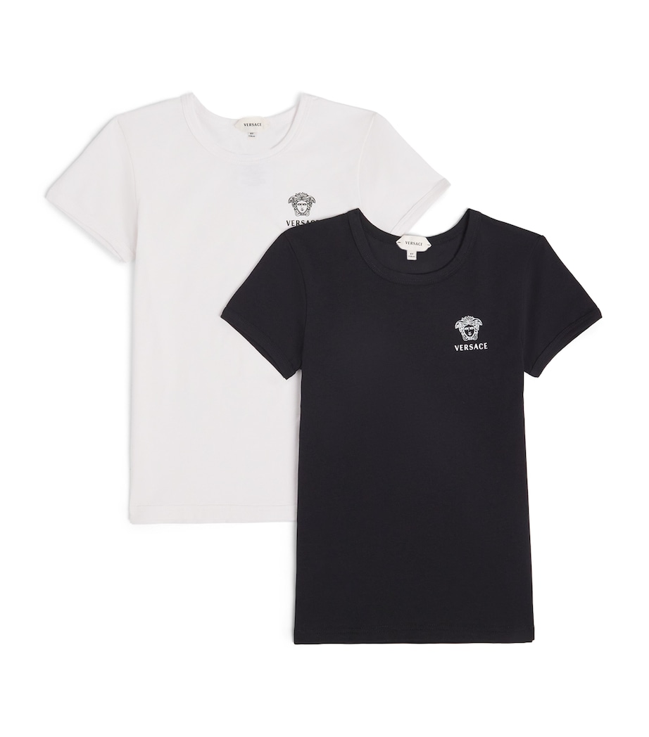 Versace Kids Set of 2 Medusa Logo T-Shirts (4-14 Years) Image 1
