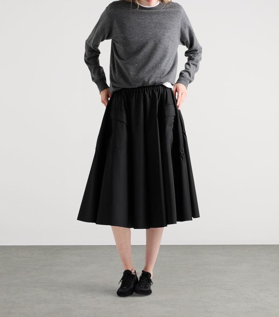 Re-Nylon Circle Midi Skirt F0002 Image 2