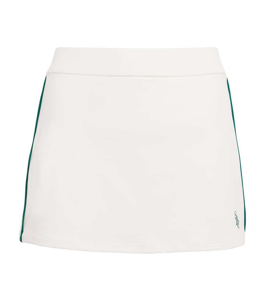 SRC Mini Tennis Skirt WHITE/ALPINE Image 1