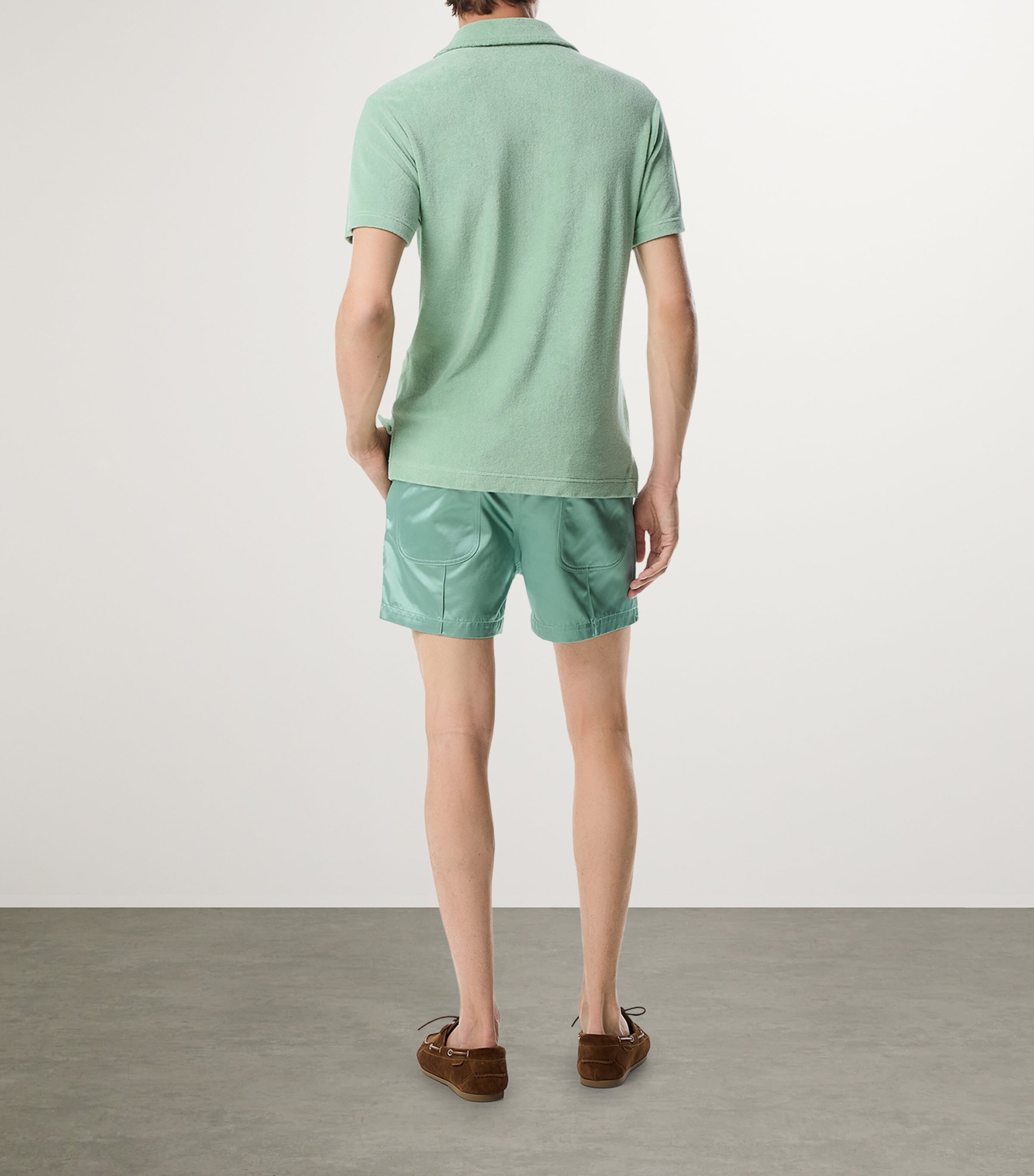 Towelling Polo Shirt FG295 Image 3