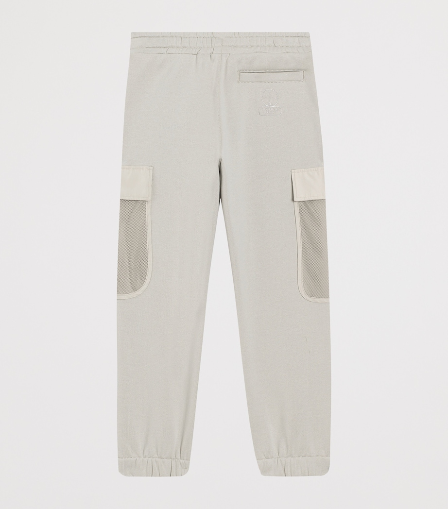 Dolce&Gabbana Kids Cotton-Blend Cargo Sweatpants (8-12 Years) Combined Image 2