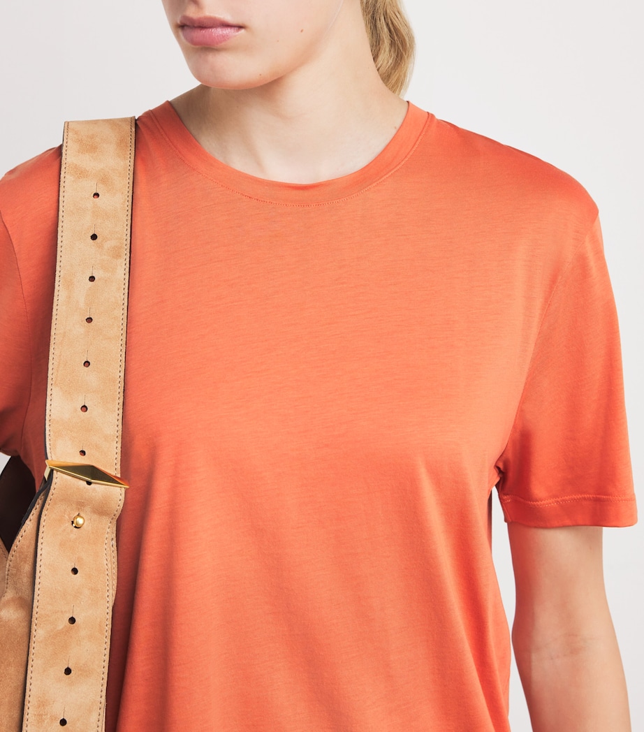 Cotton-Silk T-Shirt SUNDOWN Image 6