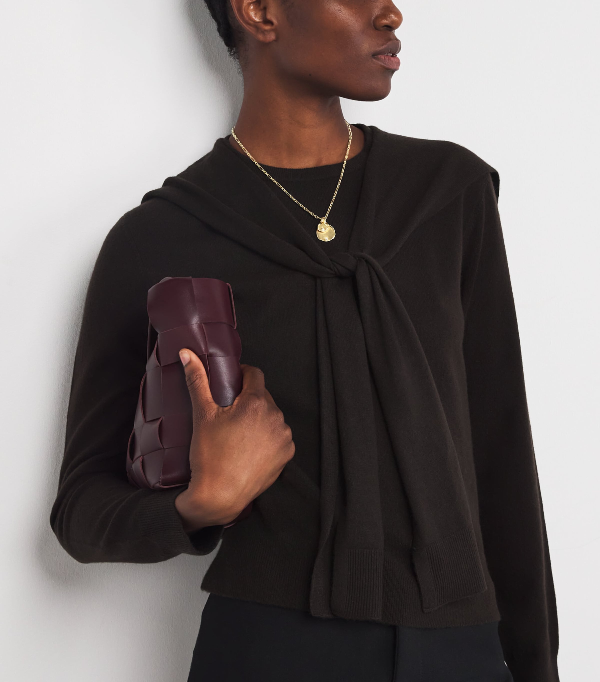 Mini Yellow Gold and Diamond Diana Charm YELLOW GOLD Image 4