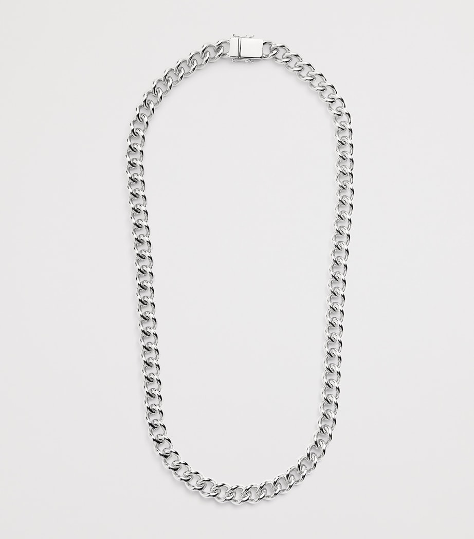 Sterling Silver Lou Necklace SILVER Image 3