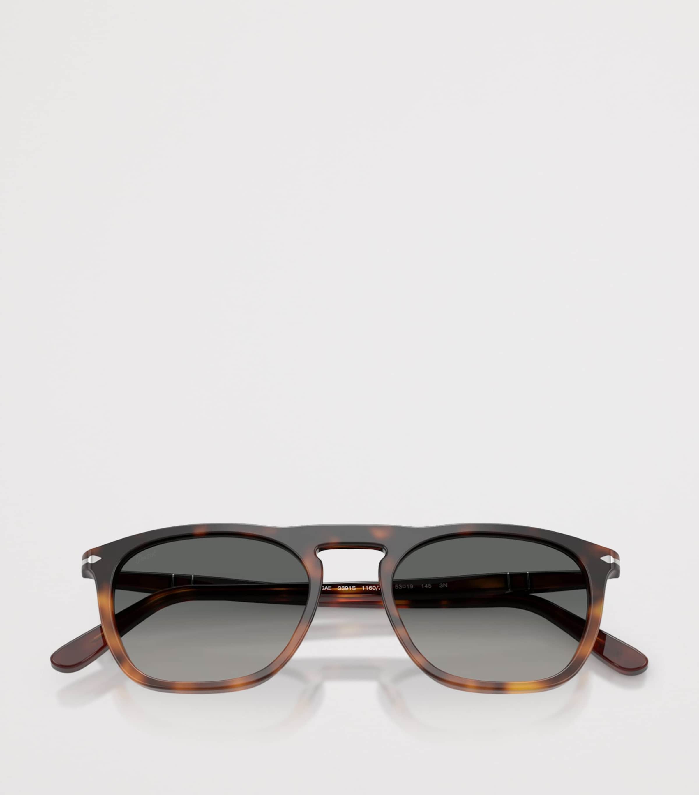 Persol Tortoiseshell Gae Square Sunglasses Gold Image 5