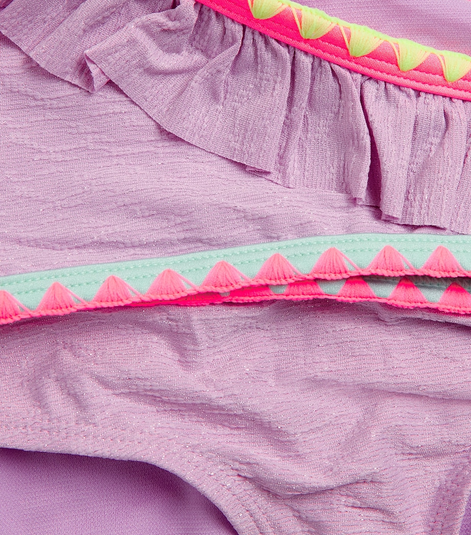 Billieblush One-Shoulder Bikini (2-10 Years) Lilac Image 3