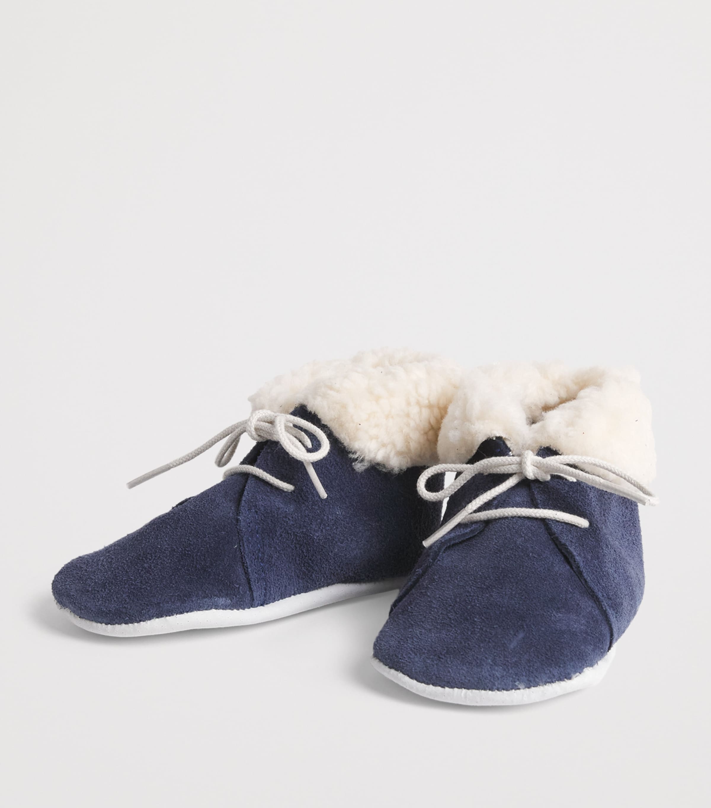 Tartine et Chocolat Leather Booties Marine Image 2