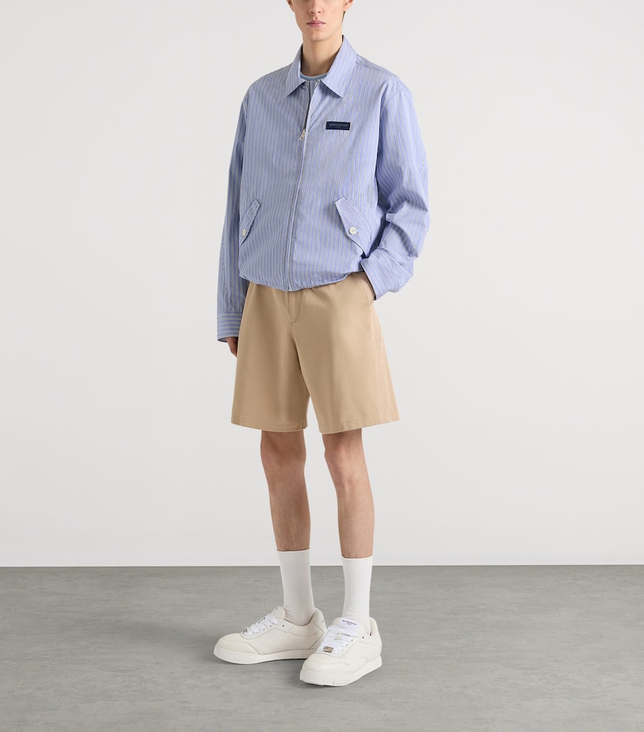 Givenchy Mens Cotton Stripe Jacket Image 2