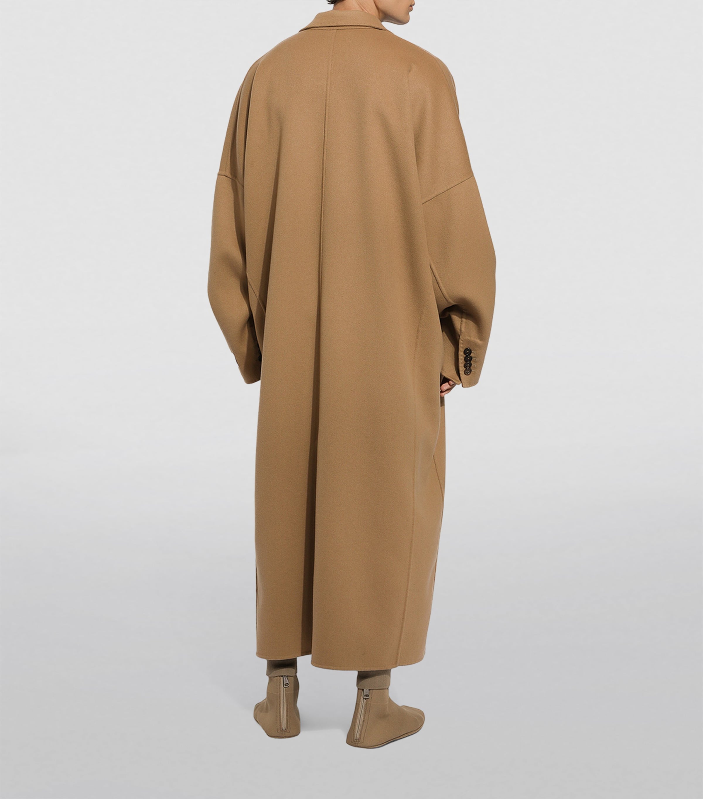 Oversized Trench Coat M0850-SAND 3 Image 3