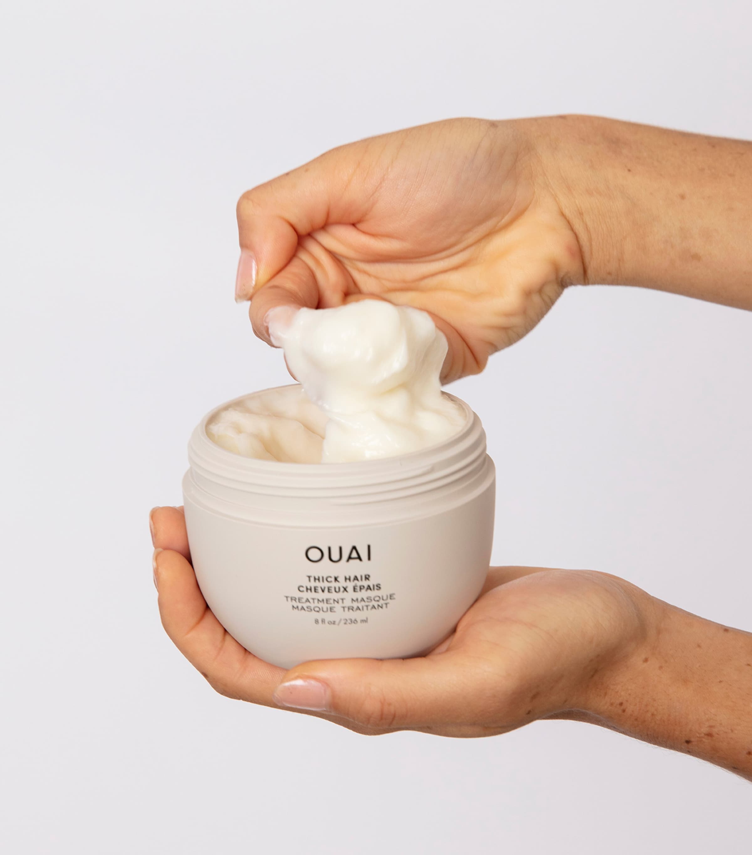 Thick Hair Treatment Masque (236ml) NO COLOUR Image 4