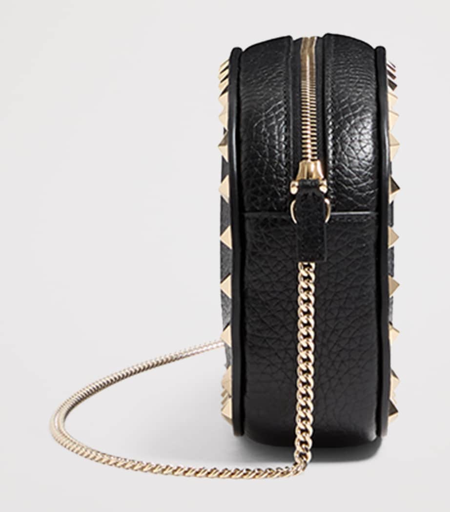 Valentino Garavani Mini Leather Rockstud Shoulder Bag Image 4
