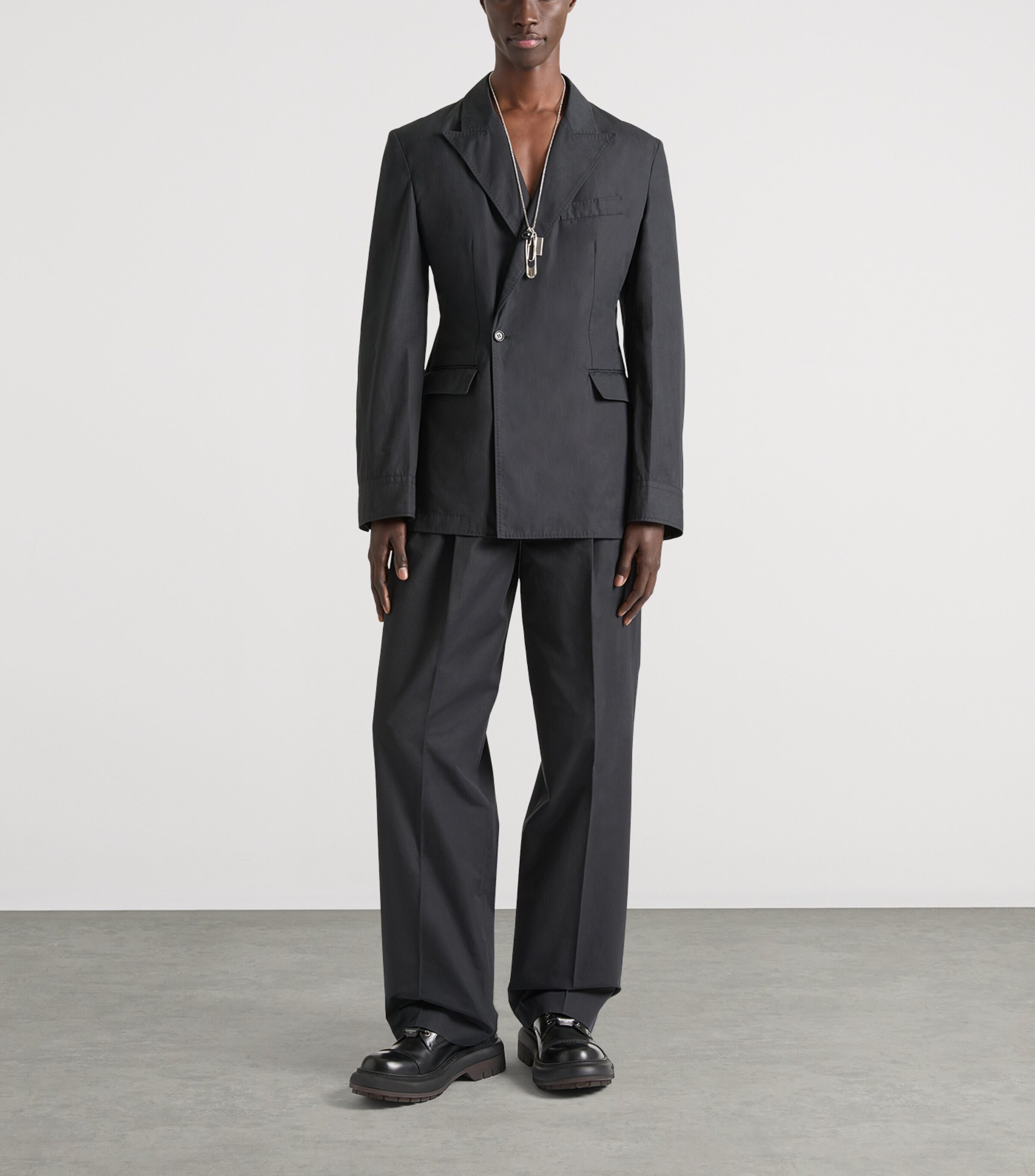Givenchy Mens Cotton Couture Seam Blazer Image 2