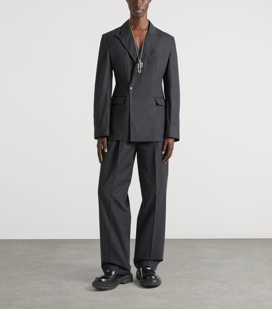 Givenchy Mens Cotton Couture Seam Blazer Image 2