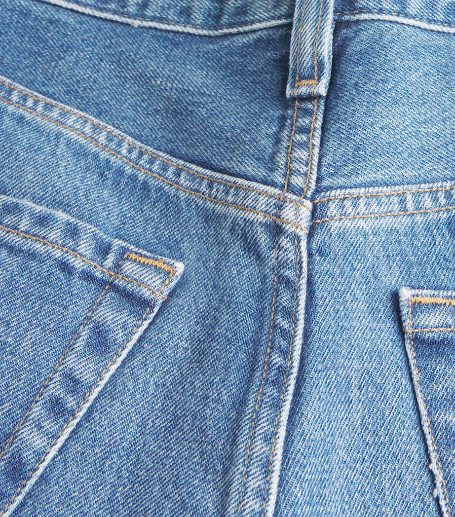 Lindz Low-Rise Straight Jeans CHAYA (MD/LT INDIGO) Image 5