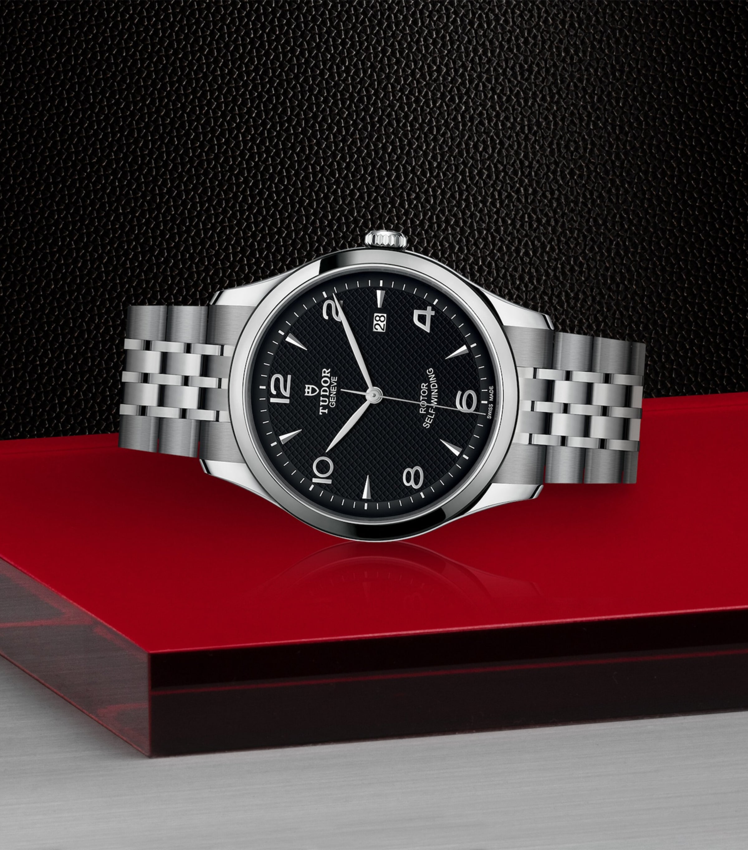 1926 Stainless Steel Watch 41mm BLACK Image 4