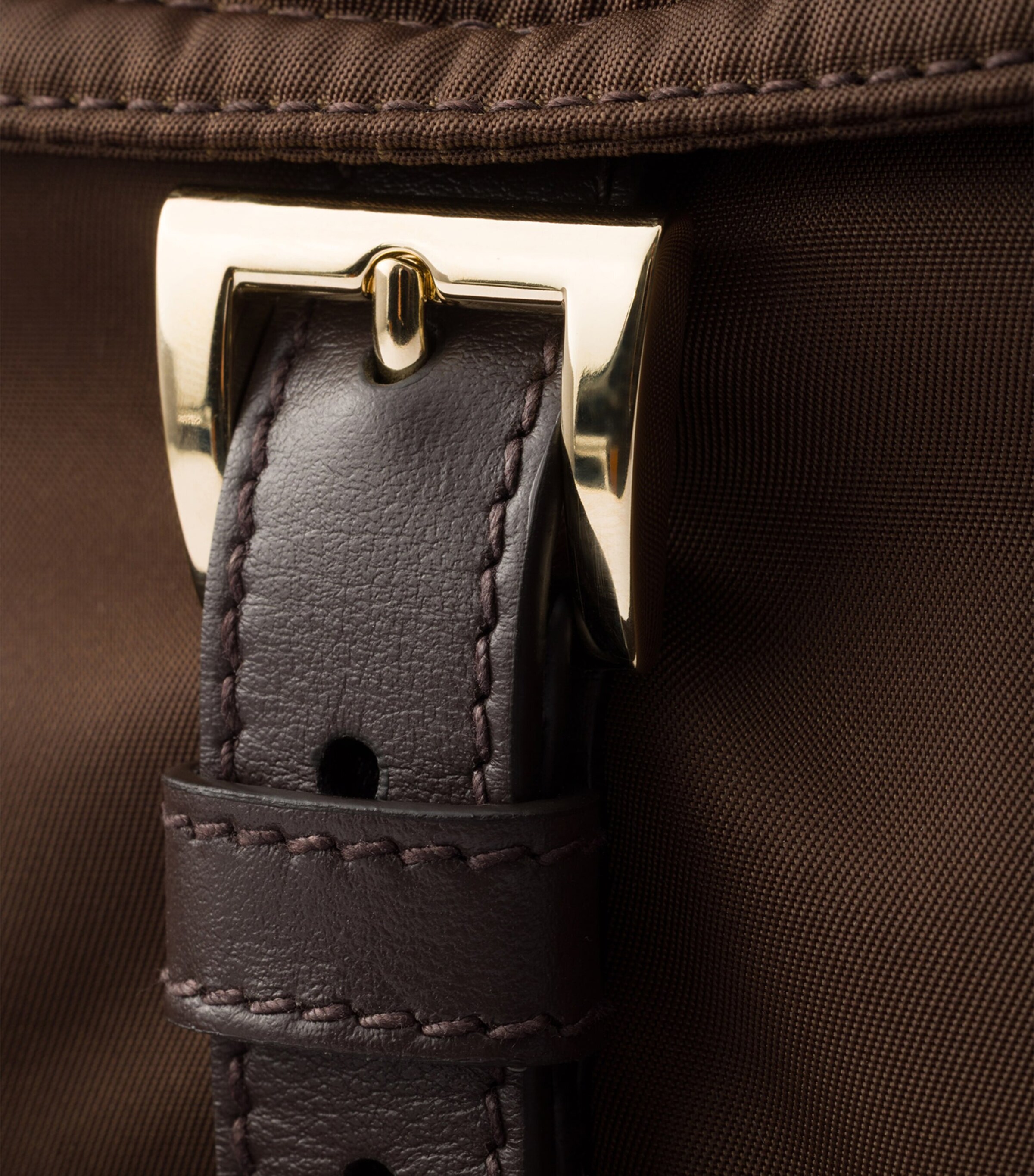 Prada Re-Nylon Explore Shoulder Bag Brown Image 6