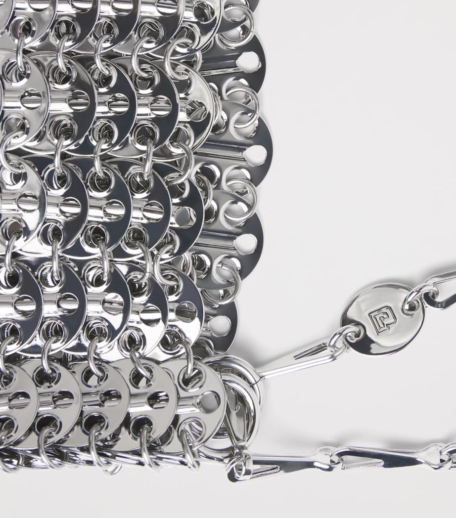 Rabanne Chainmail Nano Bag Silver Image 6