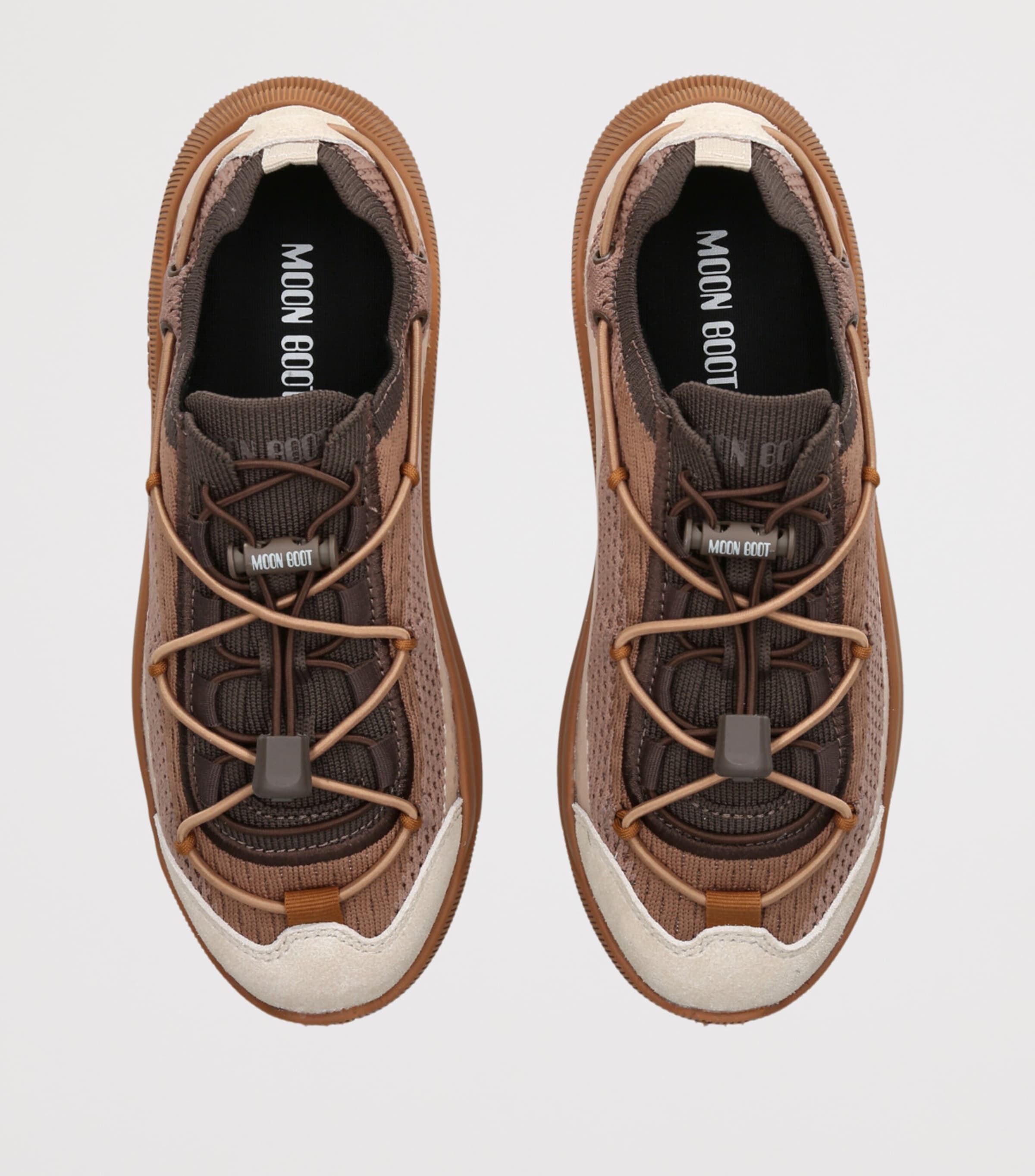 Knitted Moonlight Sneakers MID BROWN Image 4