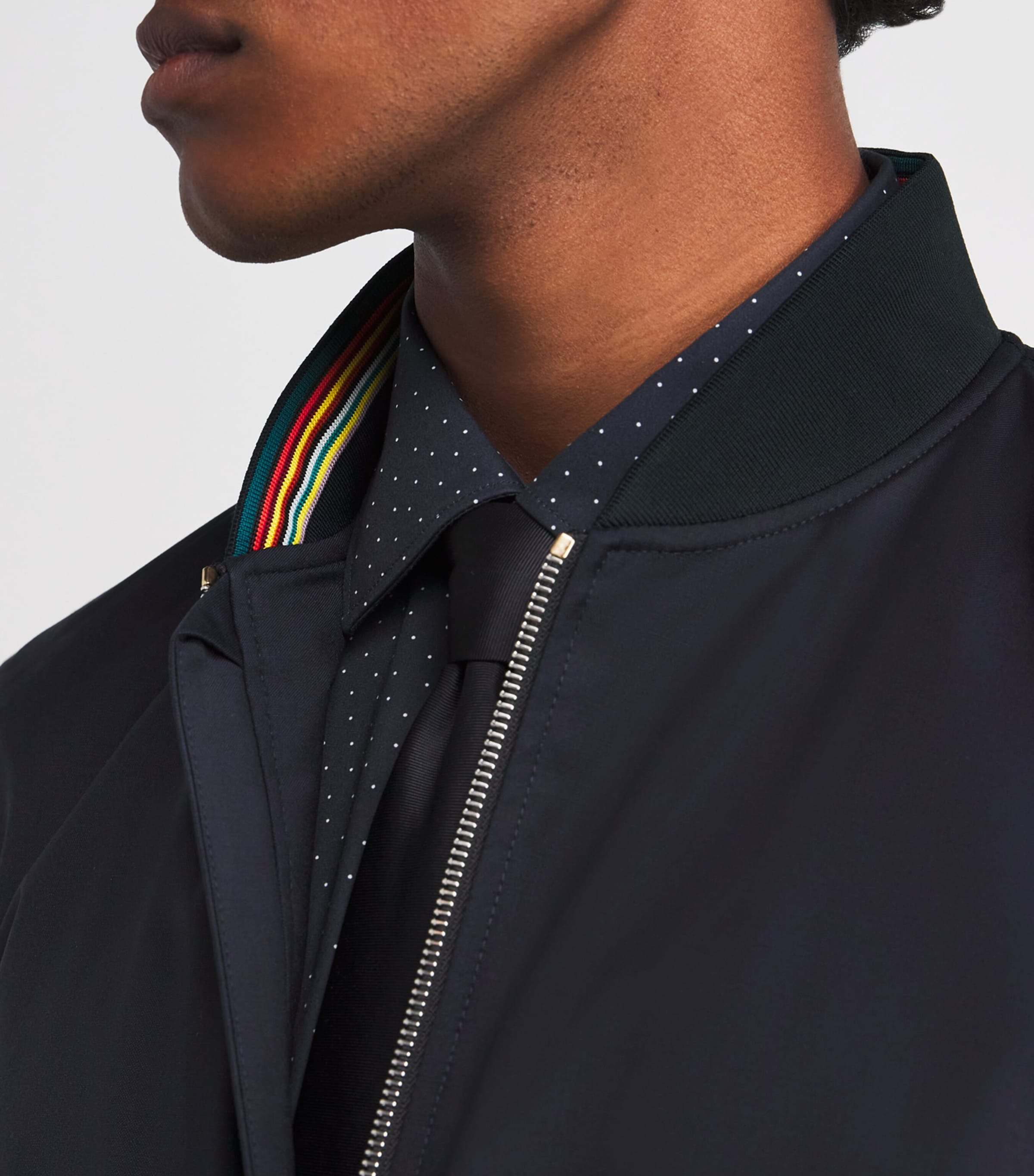 Paul Smith Navy Wool Bomber Jacket | Harrods US