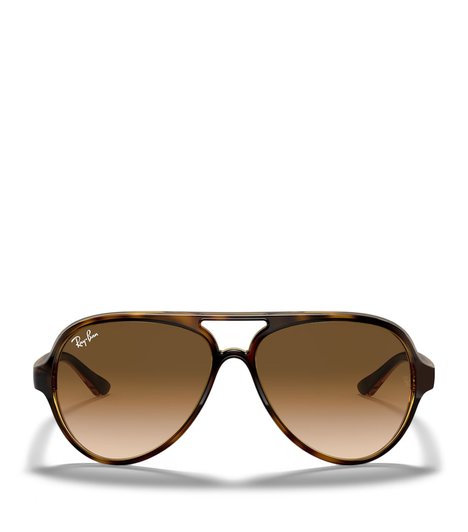 Ray-Ban Tortoiseshell Cats 5000 Classic Pilot Sunglasses Brown Image 1