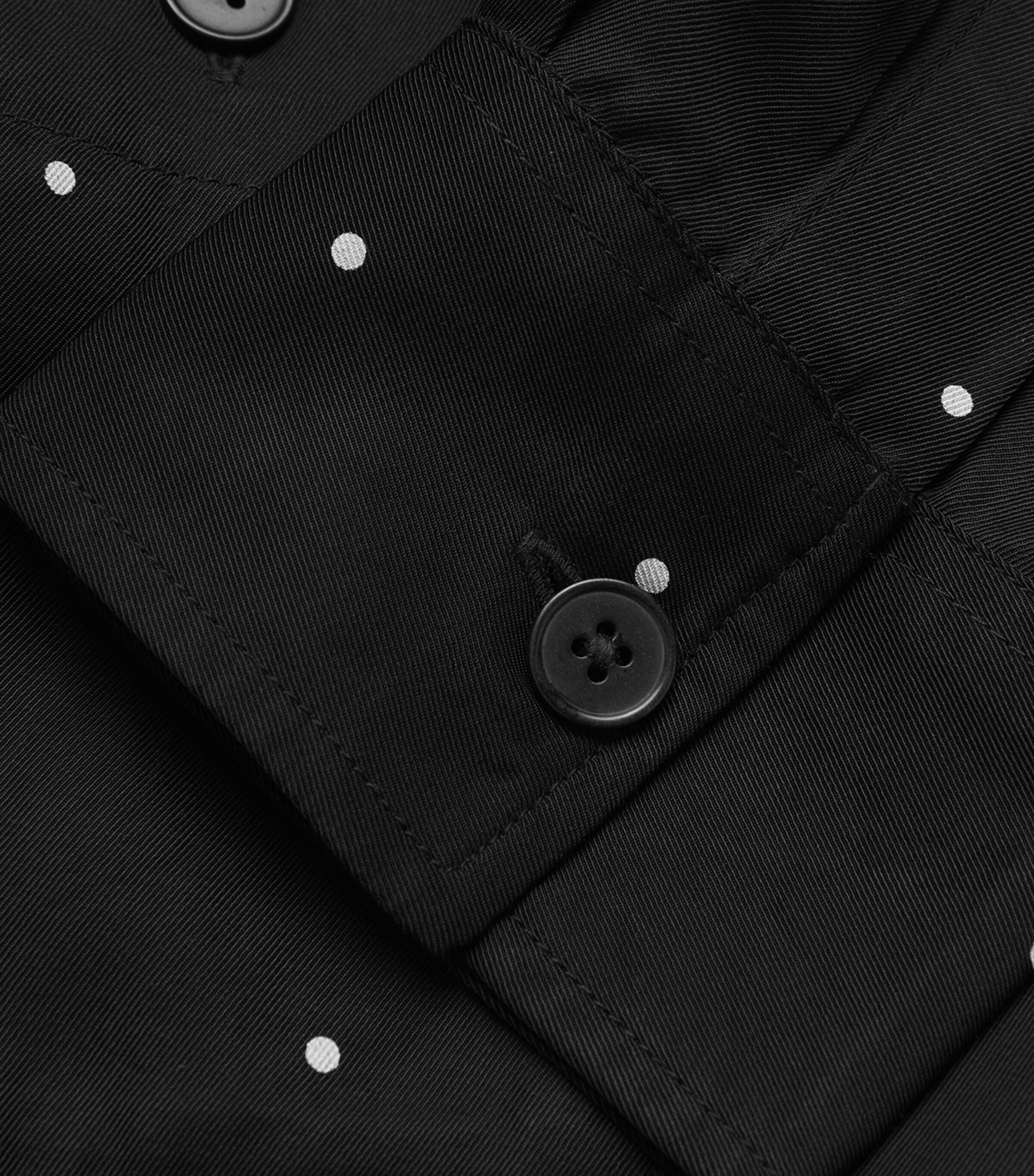 Polka Dot Shirt 976 BLCK / CREAM DOT Image 5