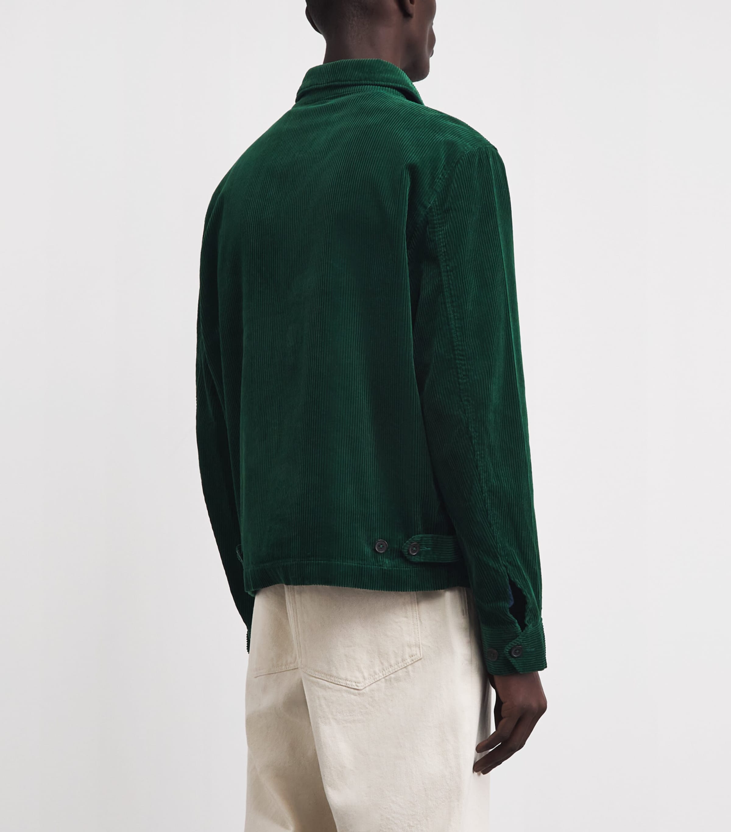 Polo Ralph Lauren Mens Cotton Corduroy Wynton Jacket New Forest Image 5
