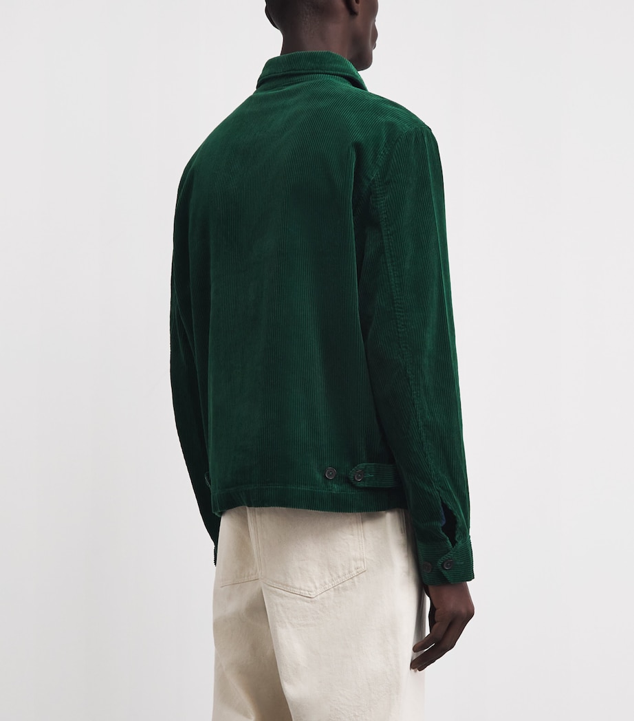 Polo Ralph Lauren Mens Cotton Corduroy Wynton Jacket New Forest Image 5