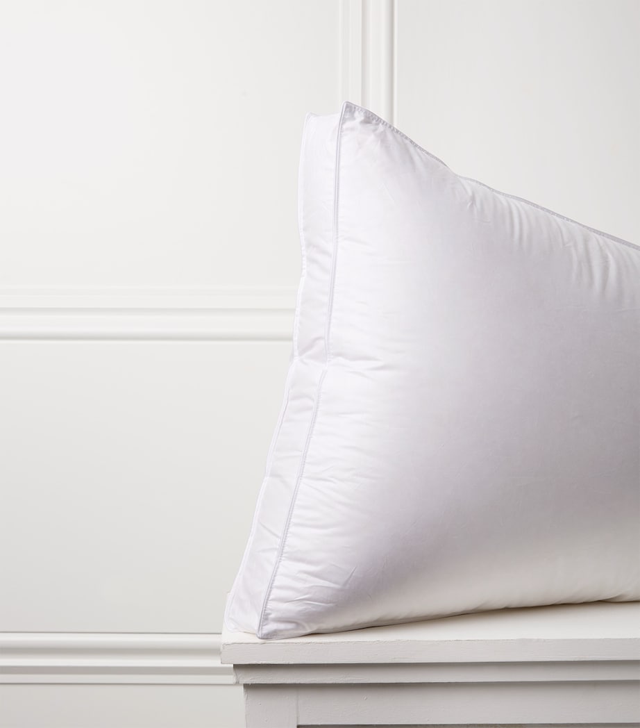 Chalet Box Pillow (50cm x 75cm) WHITE Image 2