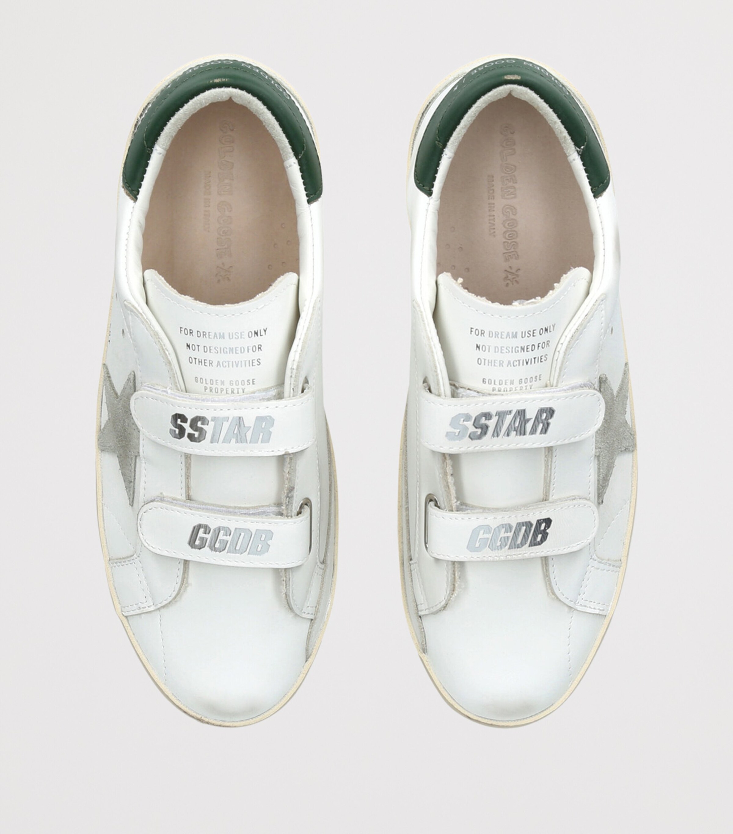 Leather Old School Sneakers WHITE/COMB Image 4