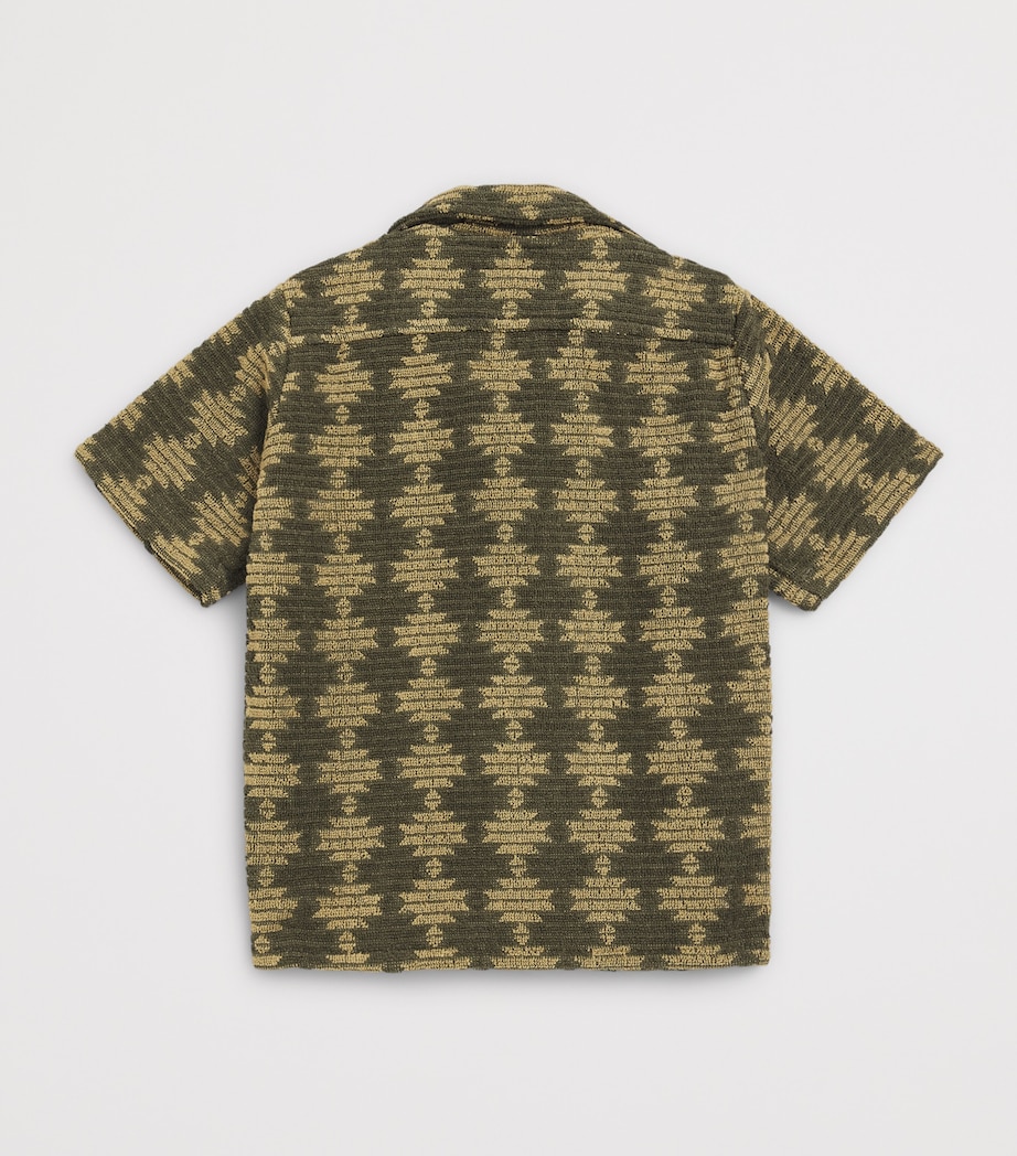OAS Mens Terry Forti Nicaro Shirt Dk Green Image 2