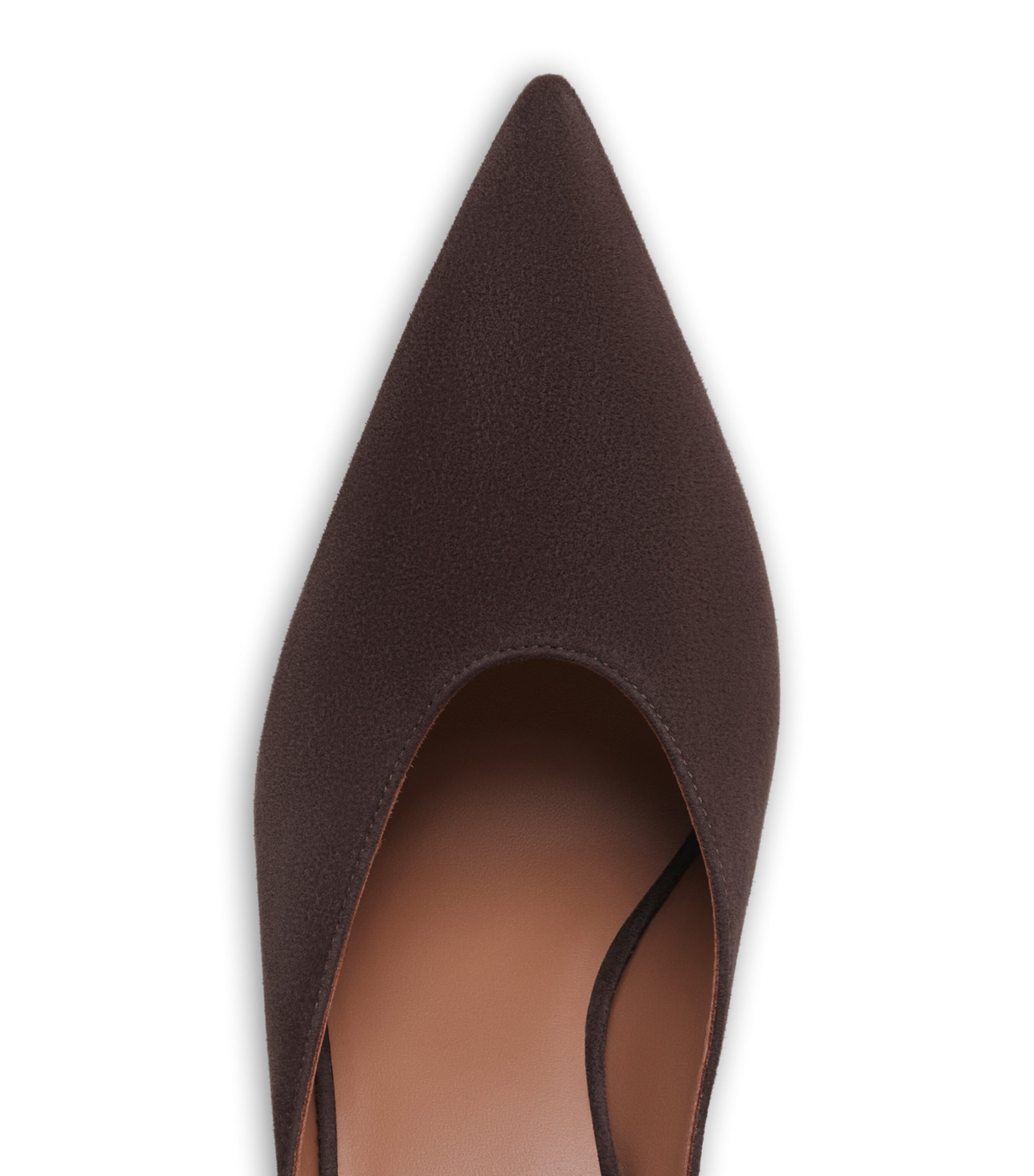 Alaïa Suede Cube Wedge Mules 75 Dark Brown Image 4