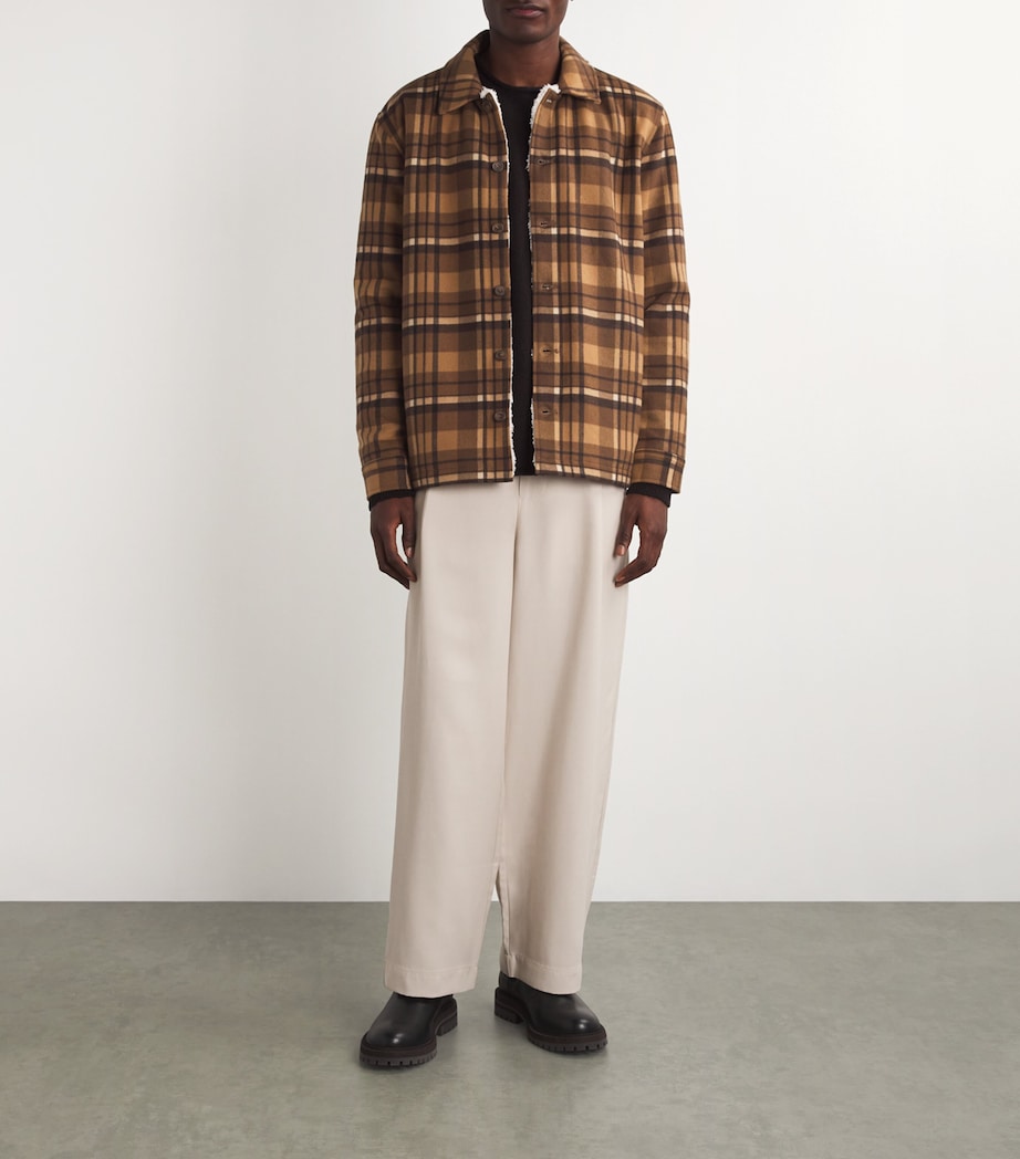 Fleece-Lined Check Rangel Jacket WOODLAND CLOVE Image 2