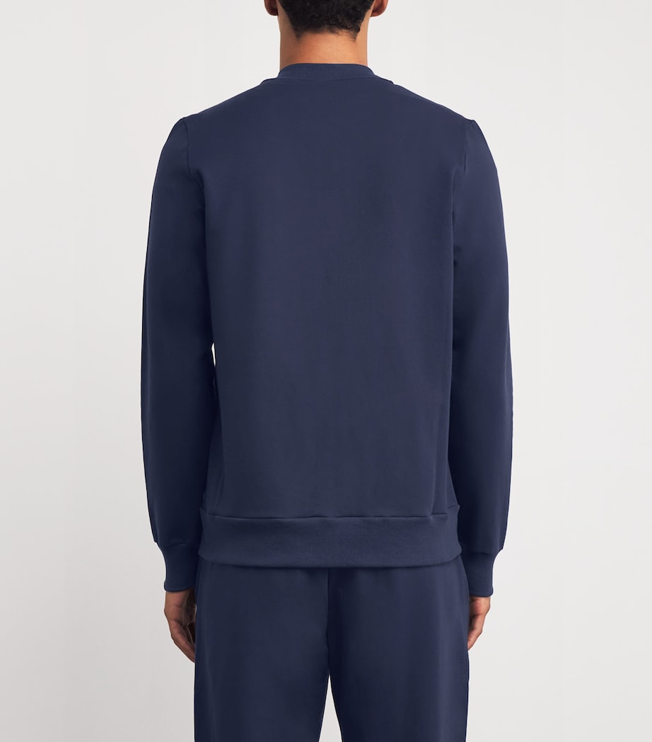 Cotton-Blend Natural Living Jacket 1610 DEEP NAVY Image 4