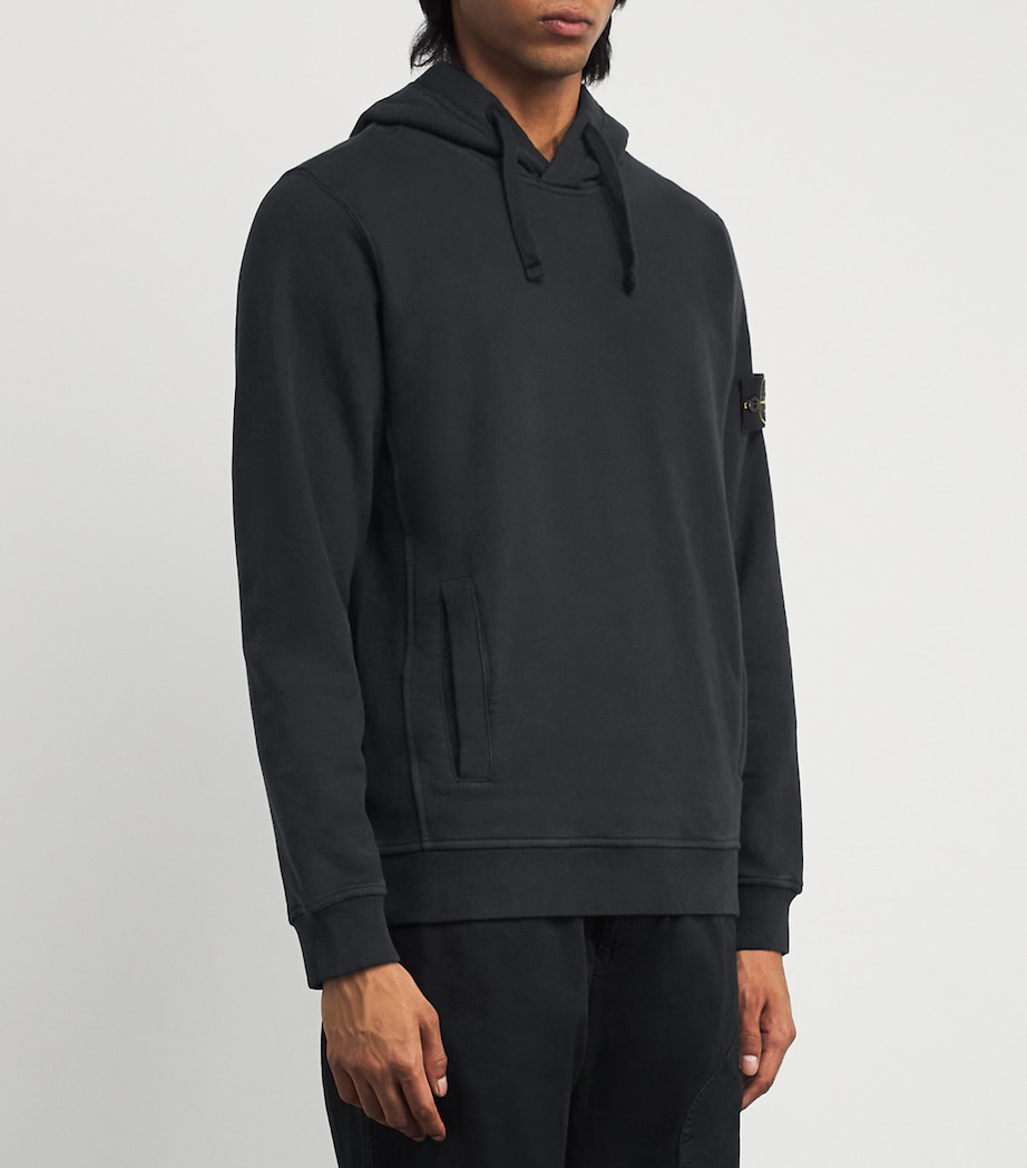 Cotton Compass Patch Hoodie V0029 Image 3