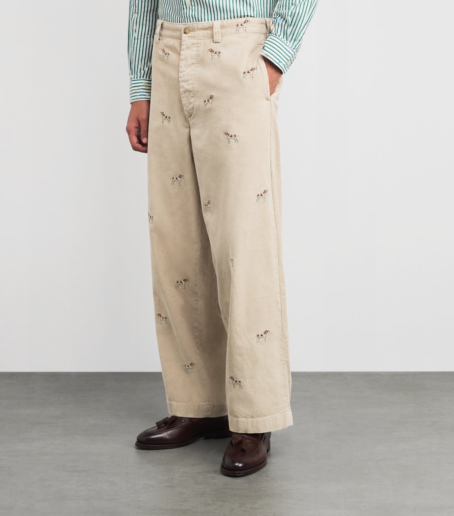 Cotton Corduroy Hound Chinos PADOCK TAN Image 3