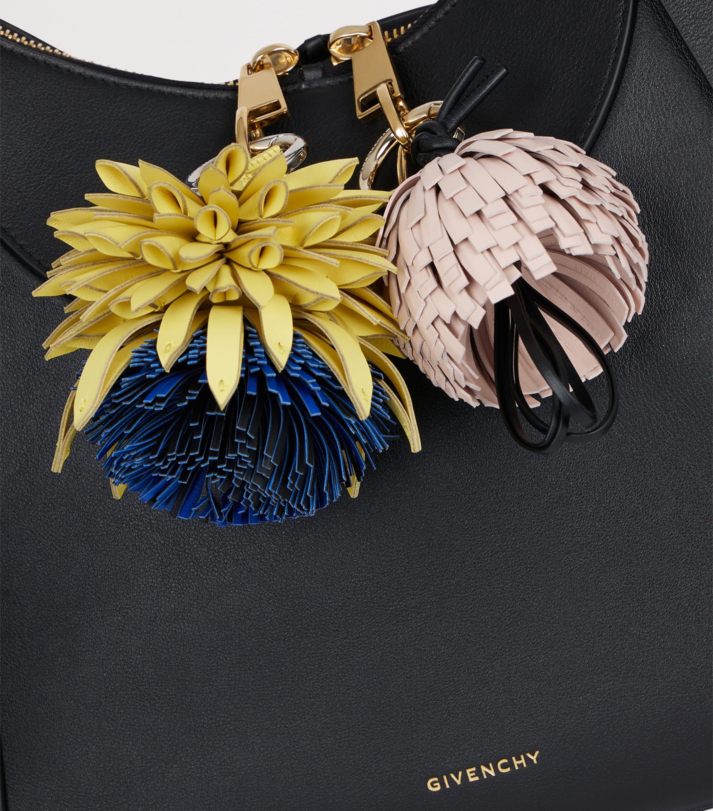 Givenchy Leather Thistle Keychain Image 4