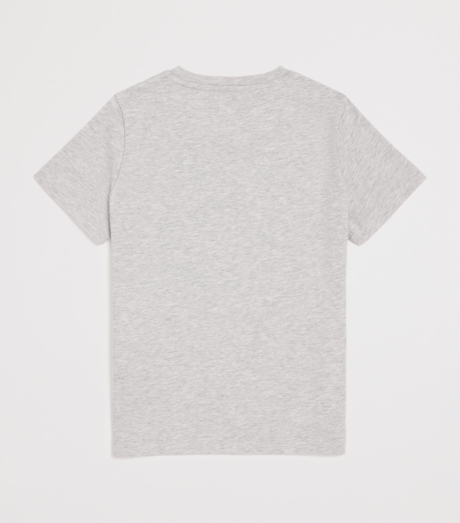 Cotton Jersey Embellished Logo T-Shirt (6-14 Years) 6EB20 Image 2