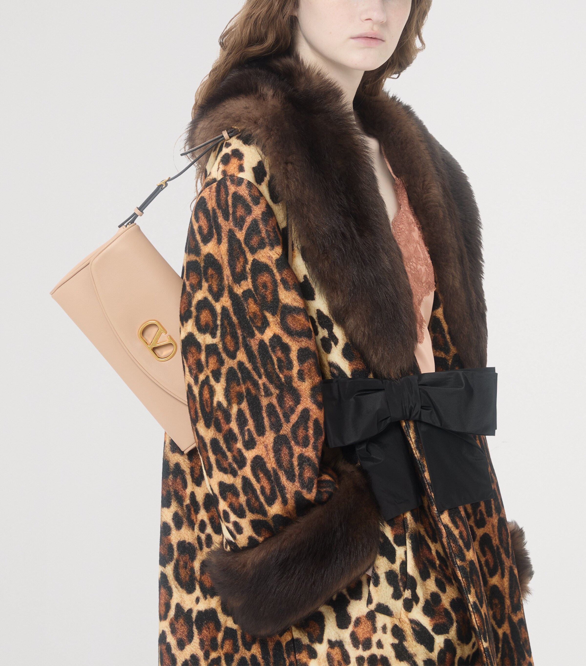 Small Leather DeVain Shoulder Bag WRP Image 7