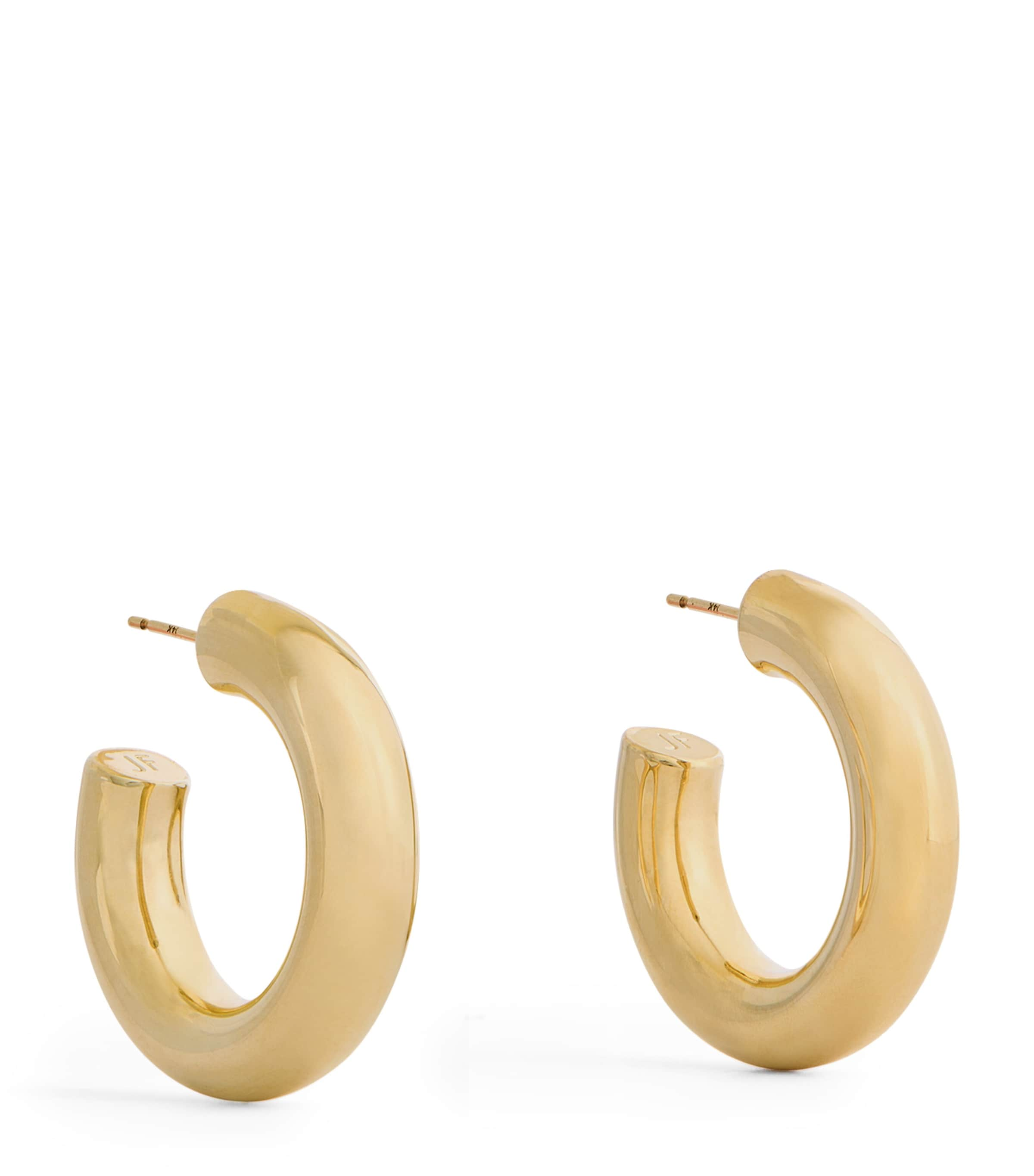 Shop Jennifer Fisher Samira Huggie Hoops In Gold