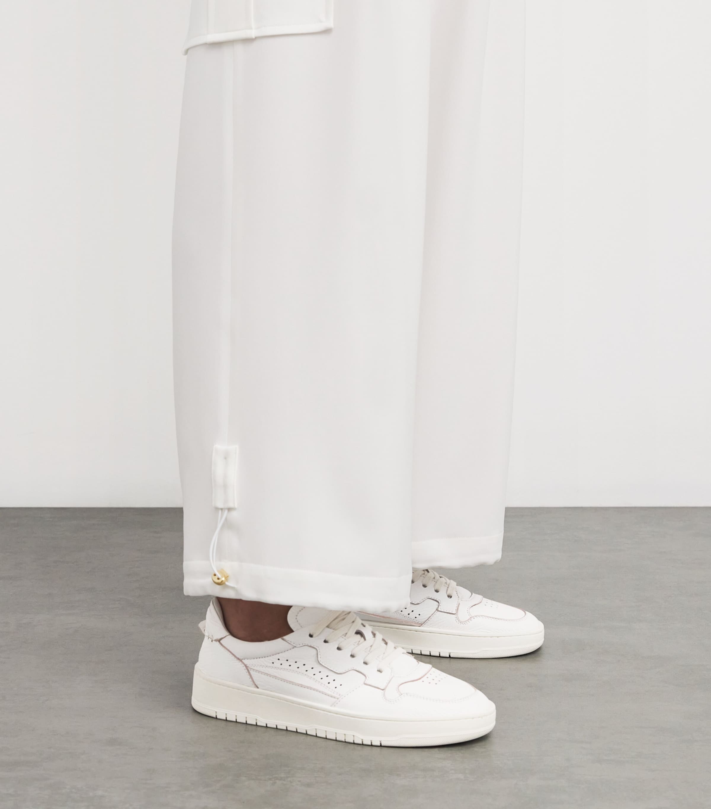 Eleventy Leather Sneakers Antico Image 2