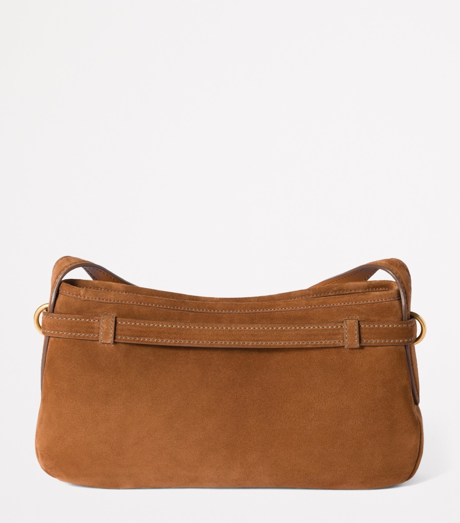 Suede Aventure Shoulder Bag F0316 Image 3