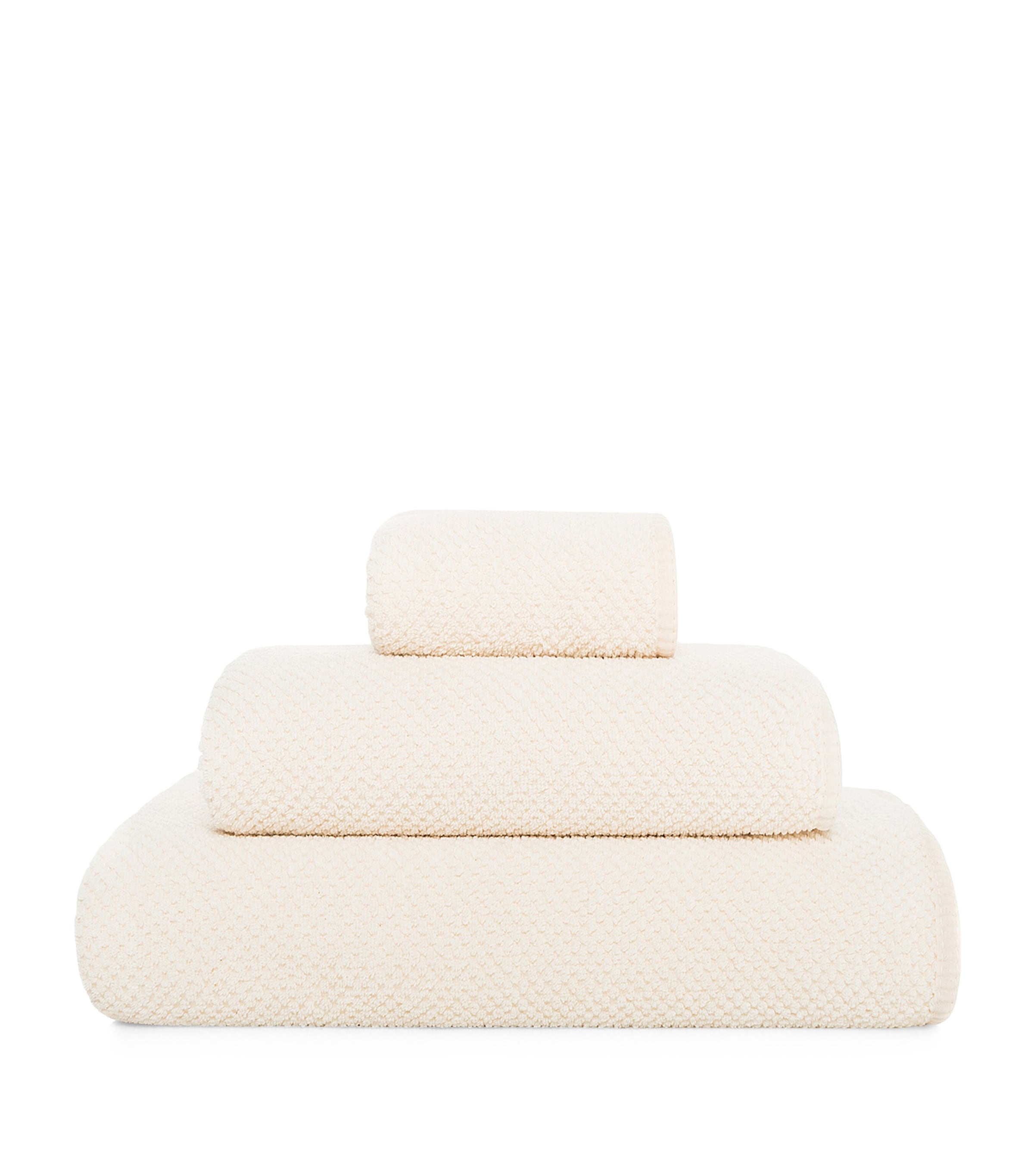 Graccioza Bee Waffle Bath Towel In Neutral
