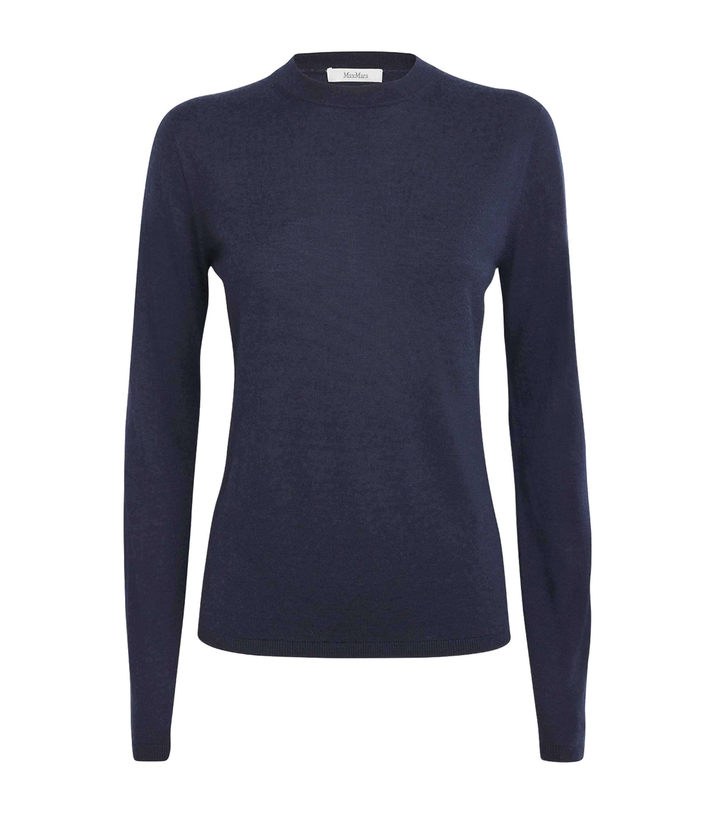 Max Mara Cashmere Sweater In Blue