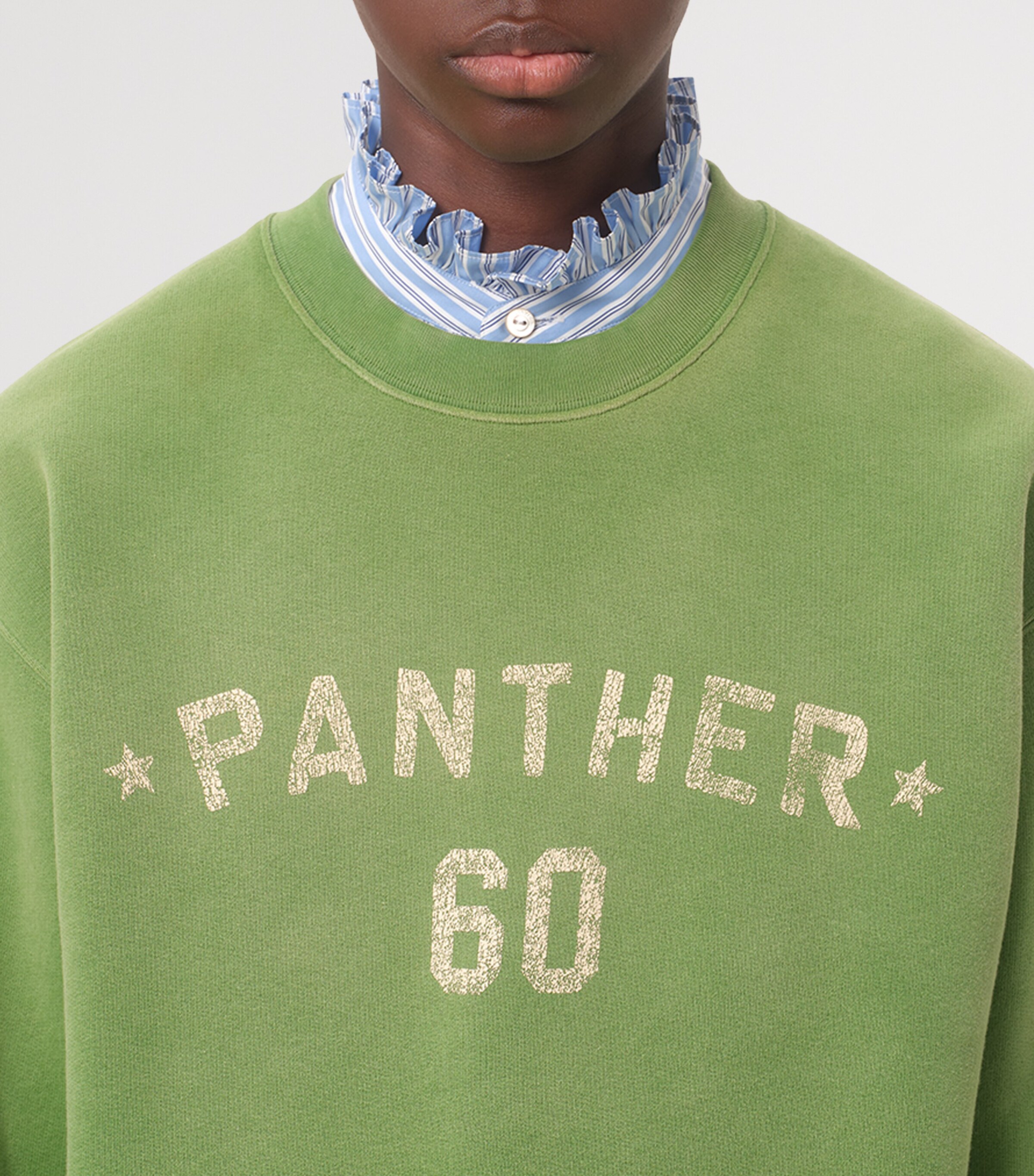 Valentino Garavani Mens Cotton-Jersey Printed Sweatshirt Image 2