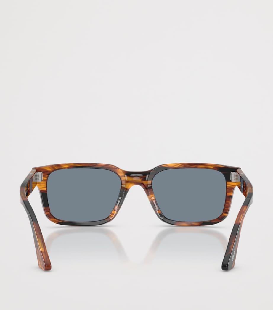 Persol Rectangular PO3272S Sunglasses Brown Image 4