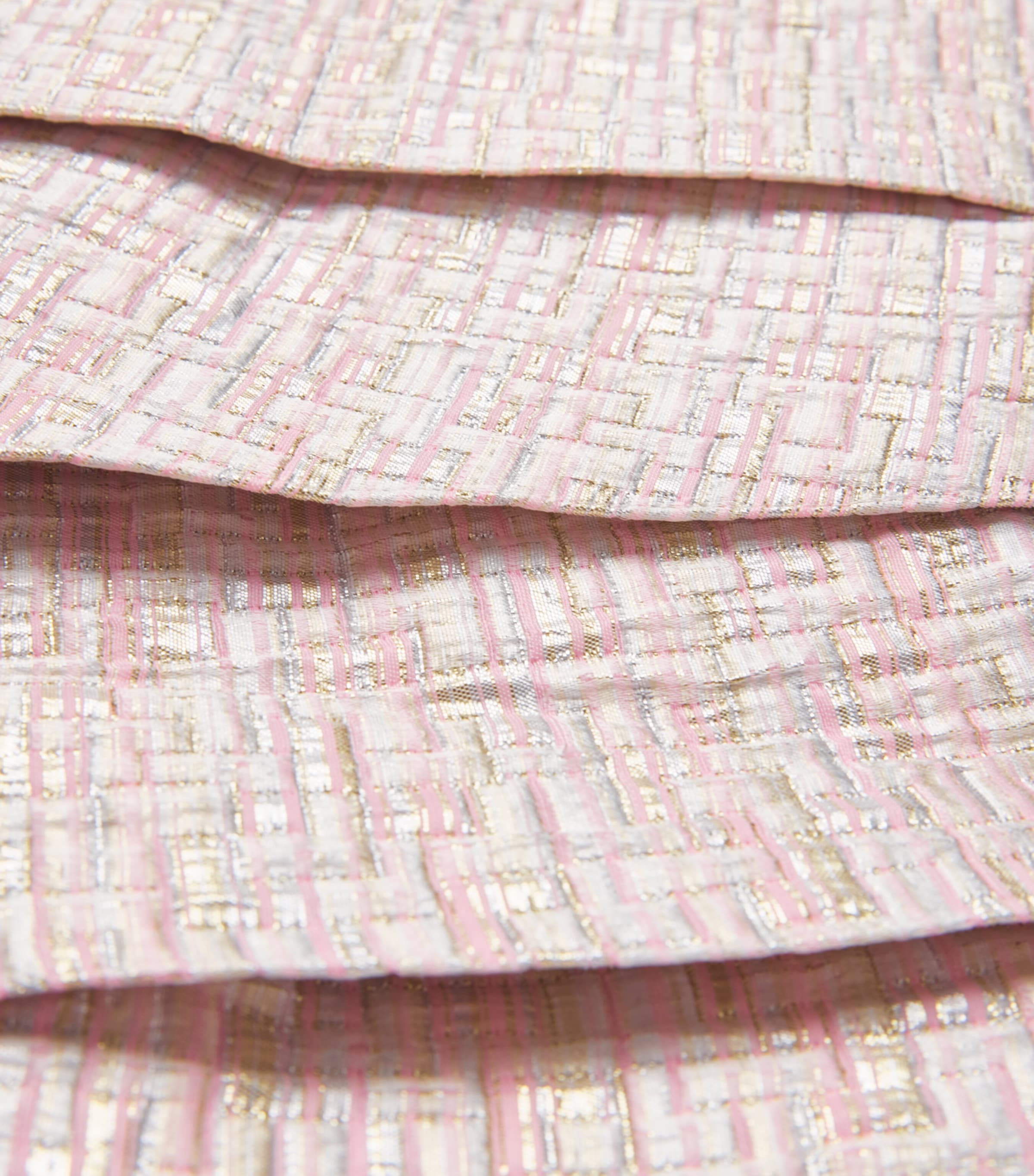 Tweed Fay Midi Skirt PINK MULTI Image 5