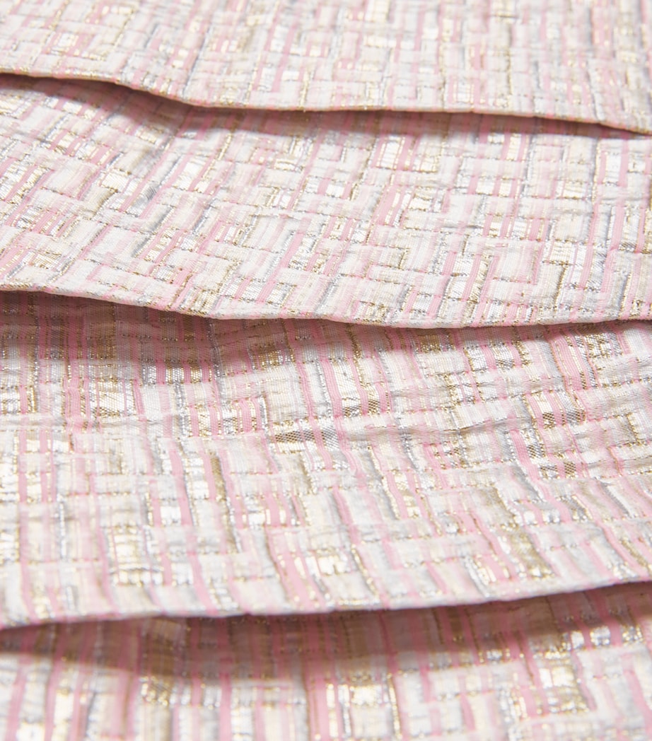 Tweed Fay Midi Skirt PINK MULTI Image 5