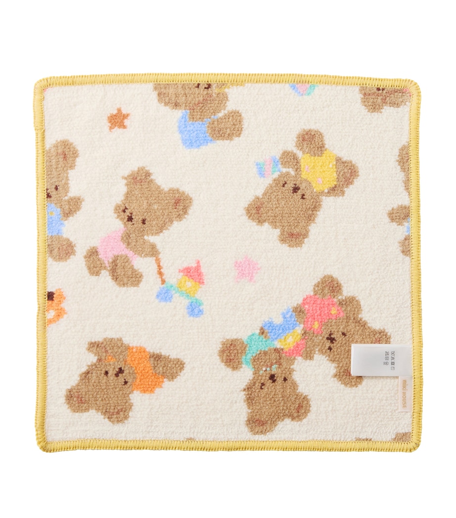 Miki House Cotton Chenille Bear Blanket Image 3