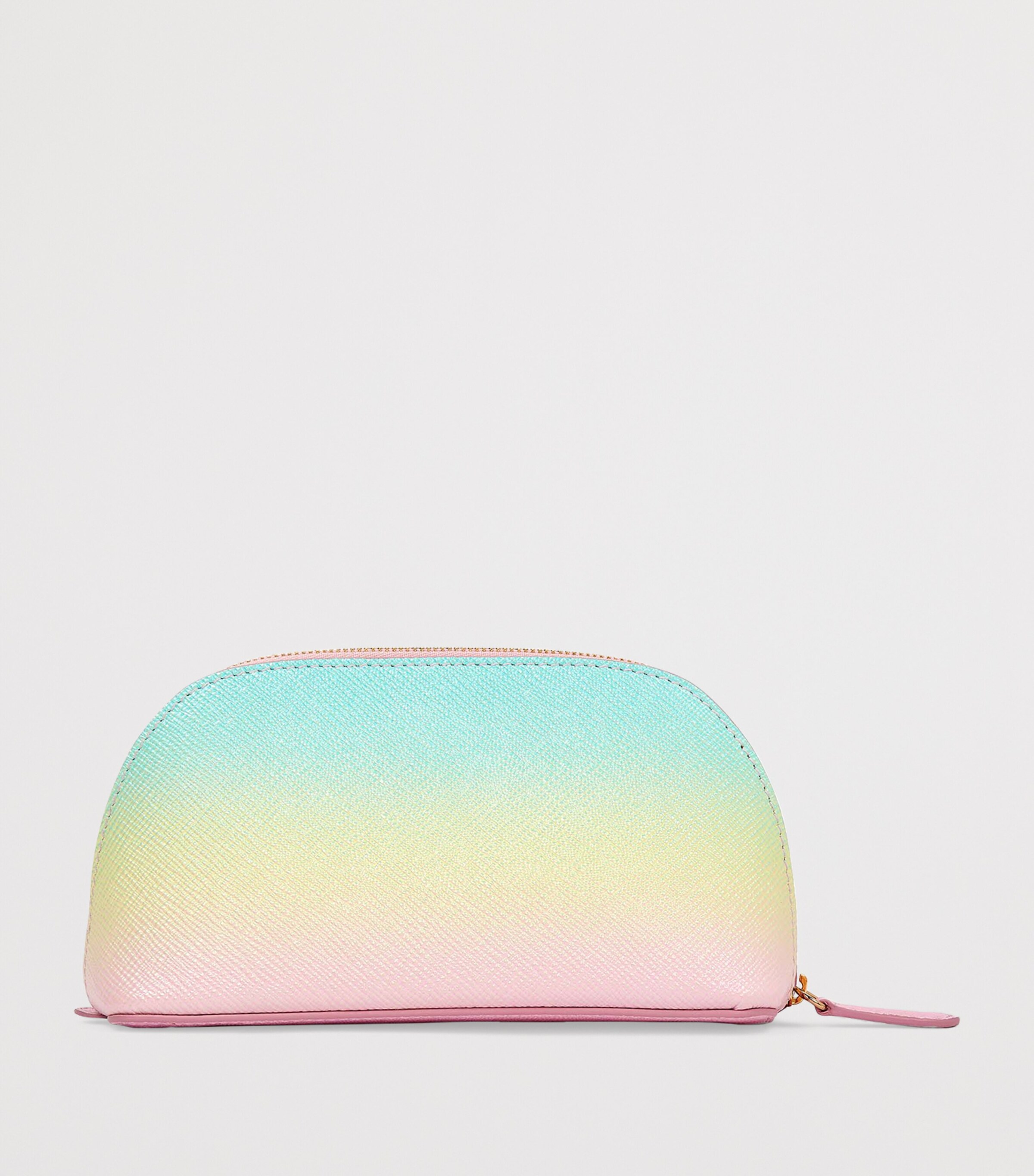 Panama Leather Wash Bag PEARL PINK Image 2